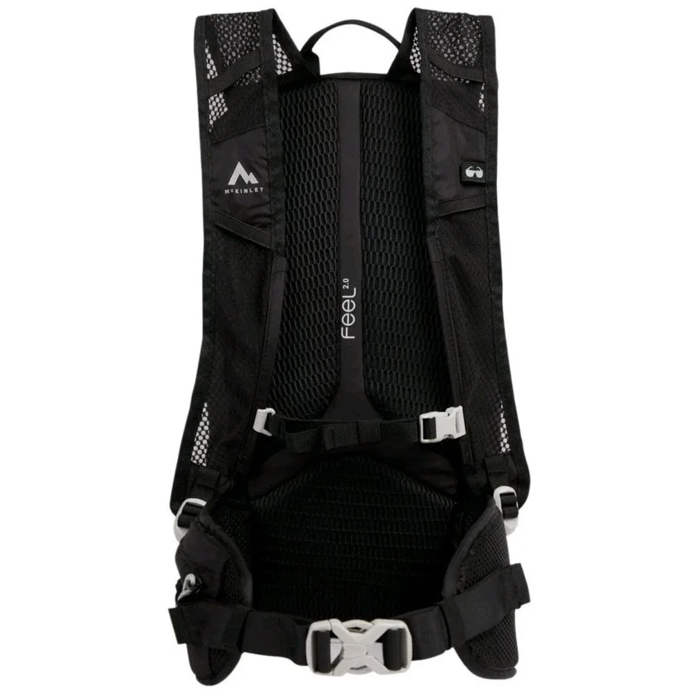 McKinley Cross CT 20 Daypack - 20L Hiking & Travel Backpack - Black